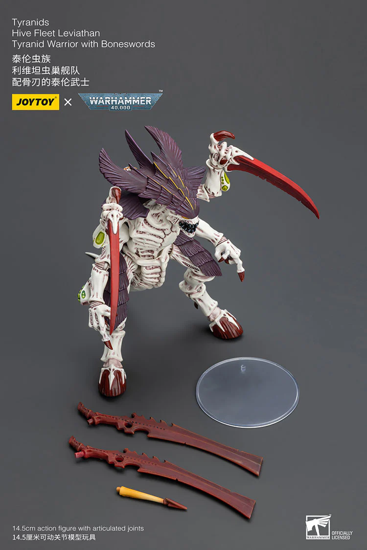 [PRE-ORDER] Tyranids Hive Fleet Leviathan Tyranid Warrior with Boneswordg - Image 7