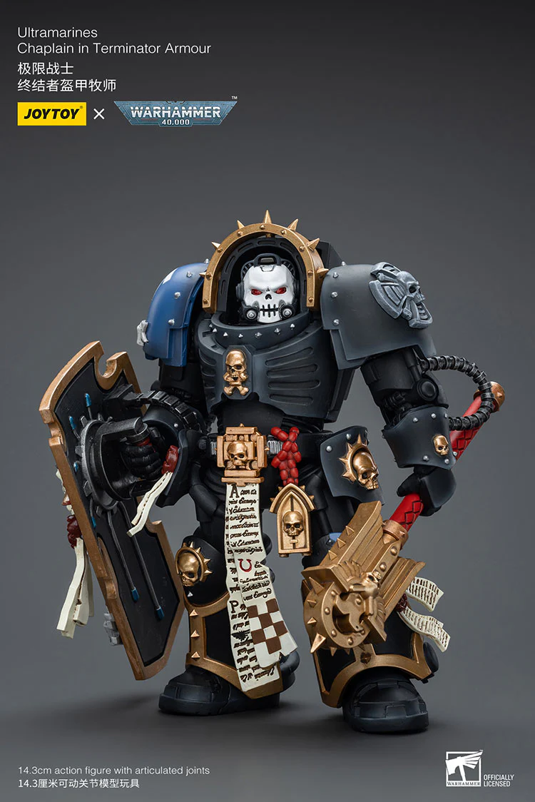 [PRE-ORDER] Ultramarines Chaplain in Terminator Armour - Image 2