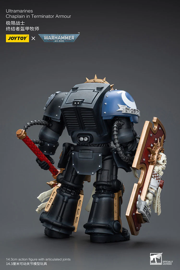 [PRE-ORDER] Ultramarines Chaplain in Terminator Armour - Image 3