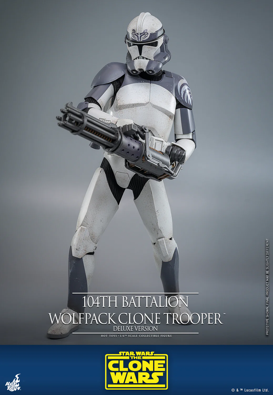 104th Battalion Wolfpack Clone Trooper™ (Deluxe Version) Sixth Scale Figure - Image 10
