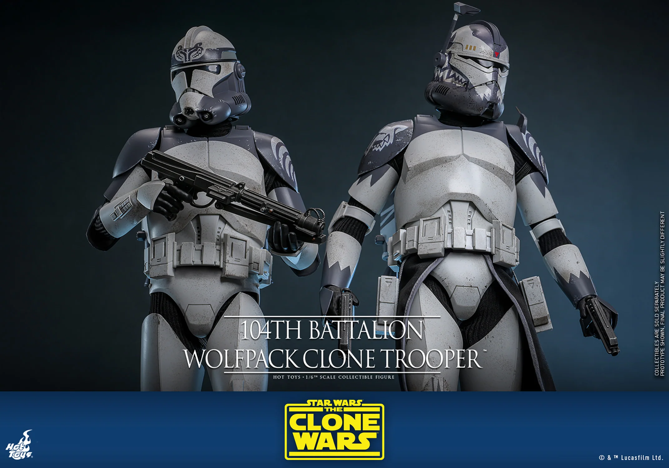 104th Battalion Wolfpack Clone Trooper™ Sixth Scale Figure - Image 10