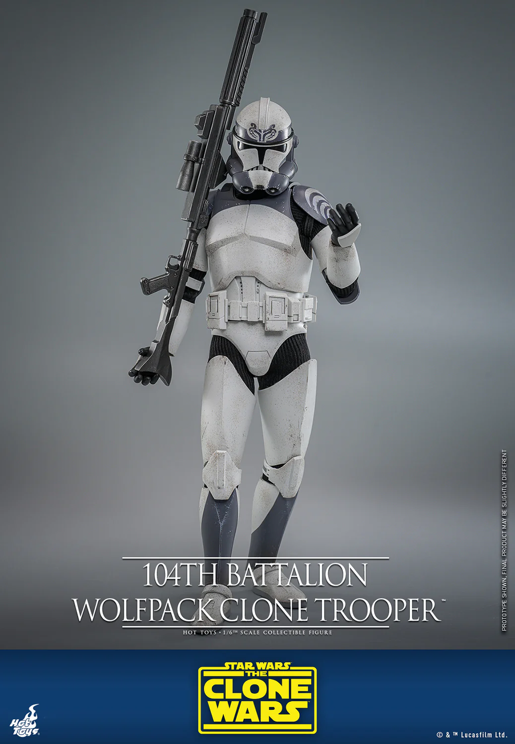 104th Battalion Wolfpack Clone Trooper™ Sixth Scale Figure - Image 2