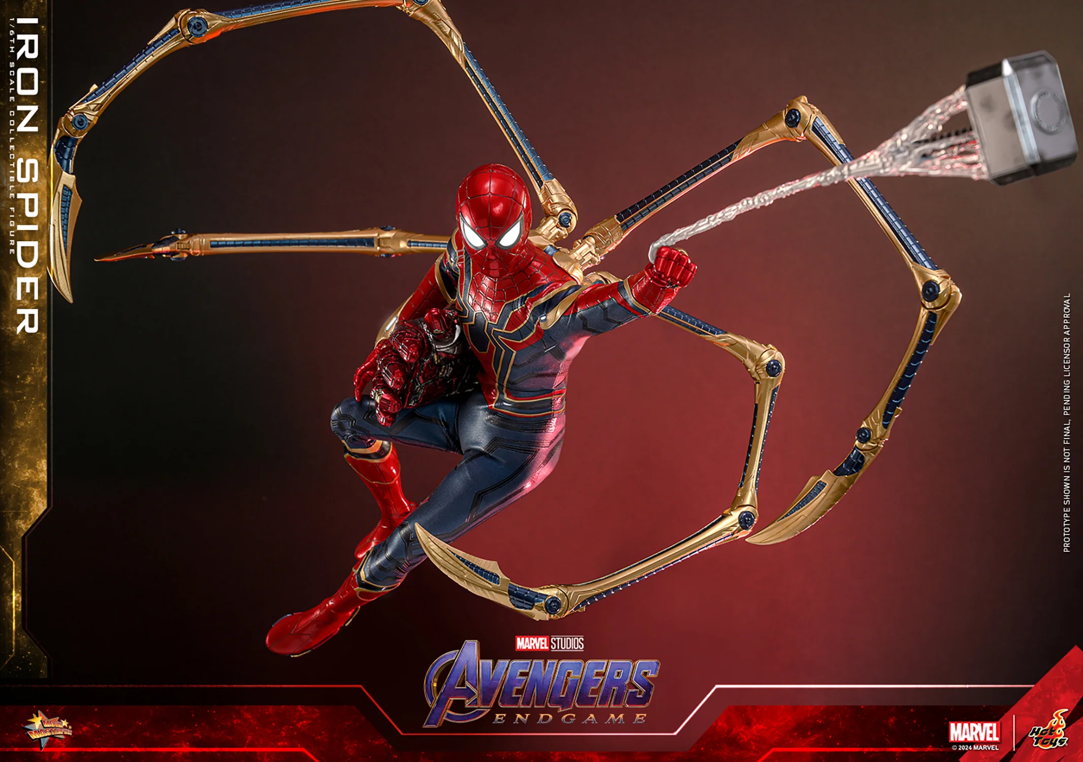 [PREORDER] Iron Spider Sixth Scale Figure - Image 13