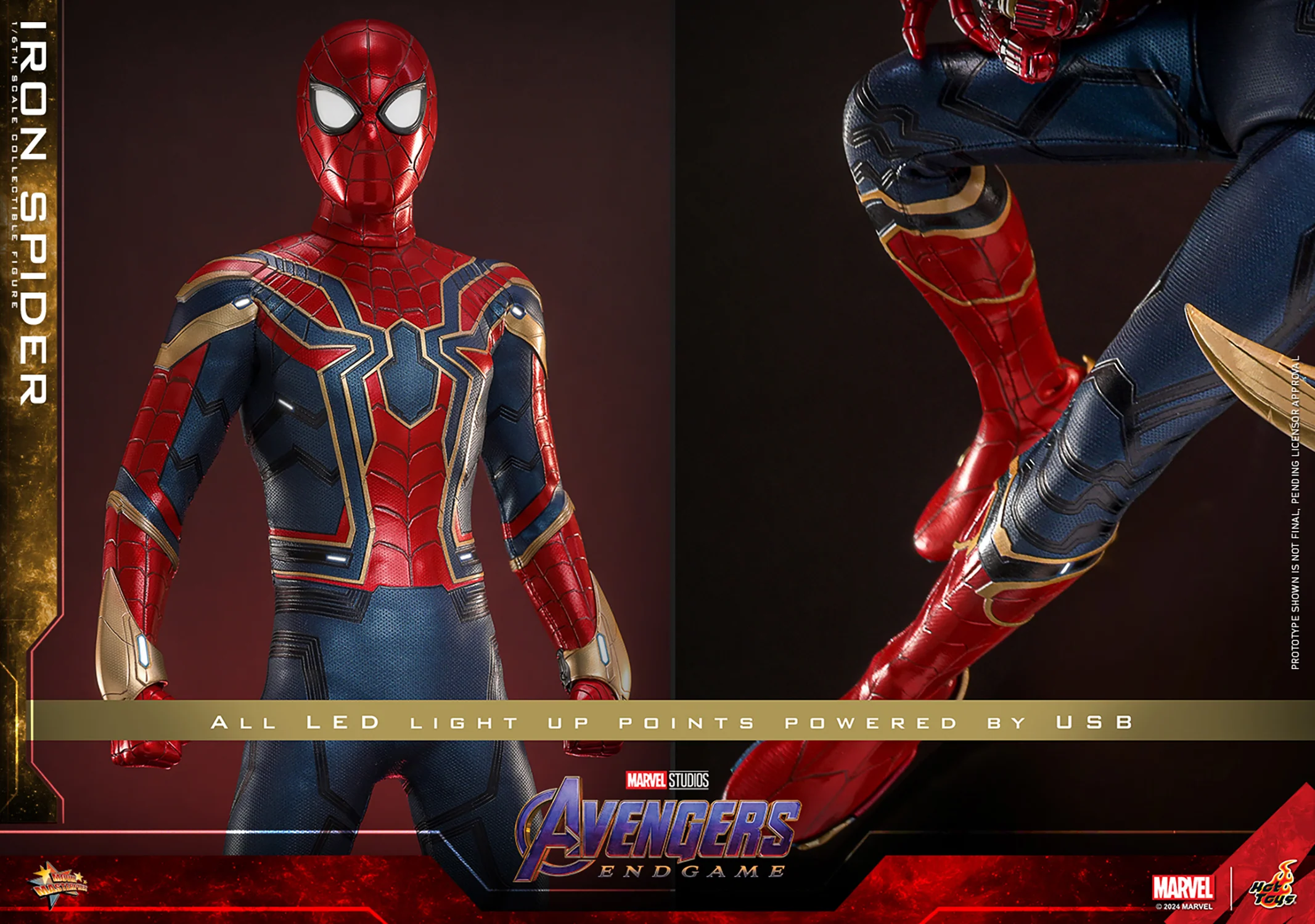 [PREORDER] Iron Spider Sixth Scale Figure - Image 17