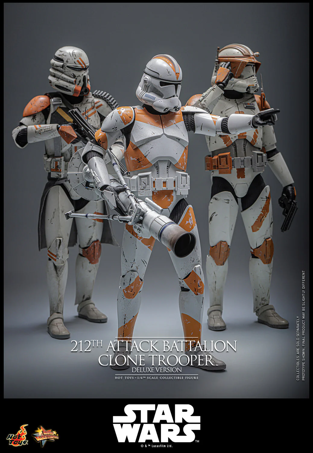 [PREORDER] 212th Attack Battalion Clone Trooper™ (Deluxe Version) | Sixth Scale Action Figure | Hot Toys - Image 18