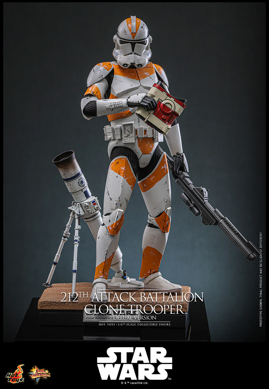 [PREORDER] 212th Attack Battalion Clone Trooper™ (Deluxe Version) | Sixth Scale Action Figure | Hot Toys - Image 5