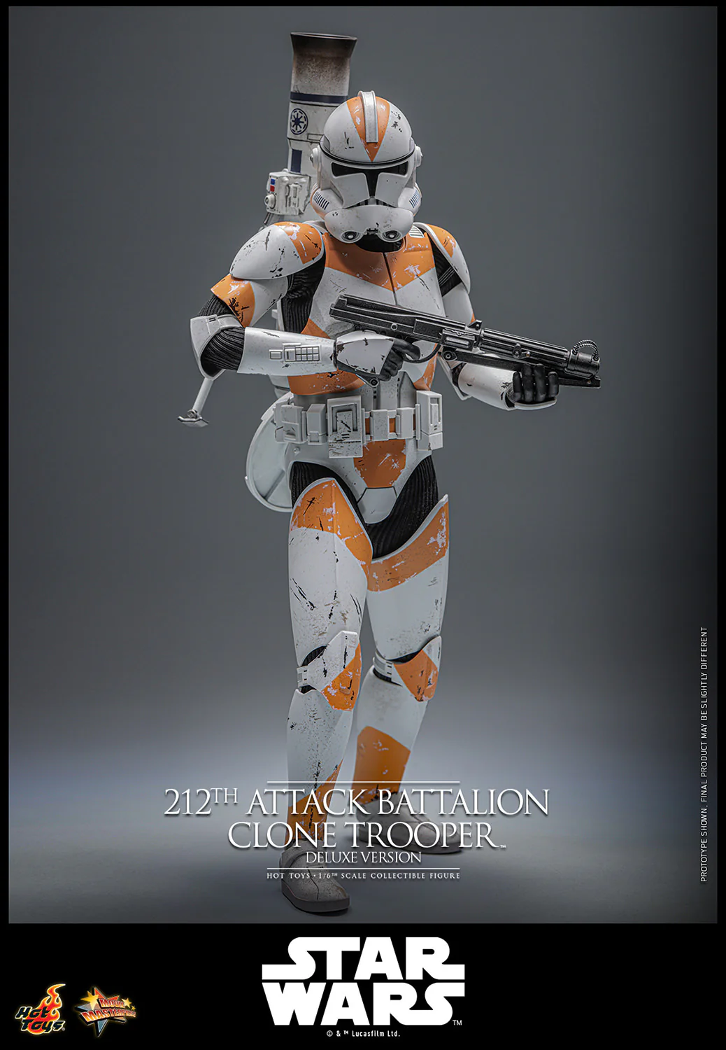 [PREORDER] 212th Attack Battalion Clone Trooper™ (Deluxe Version) | Sixth Scale Action Figure | Hot Toys - Image 8