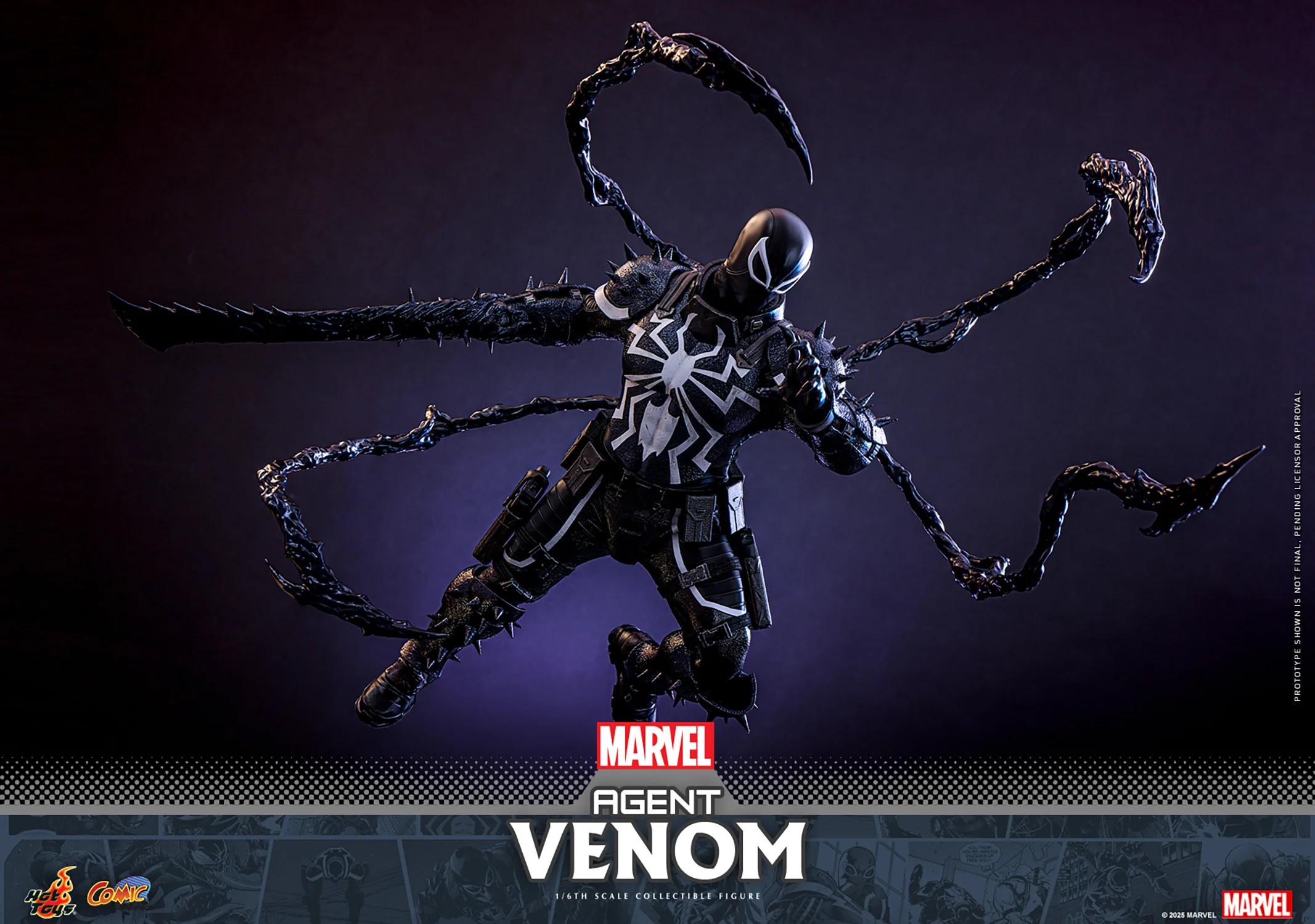 [PREORDER]  Agent Venom Sixth Scale Figure - Image 2