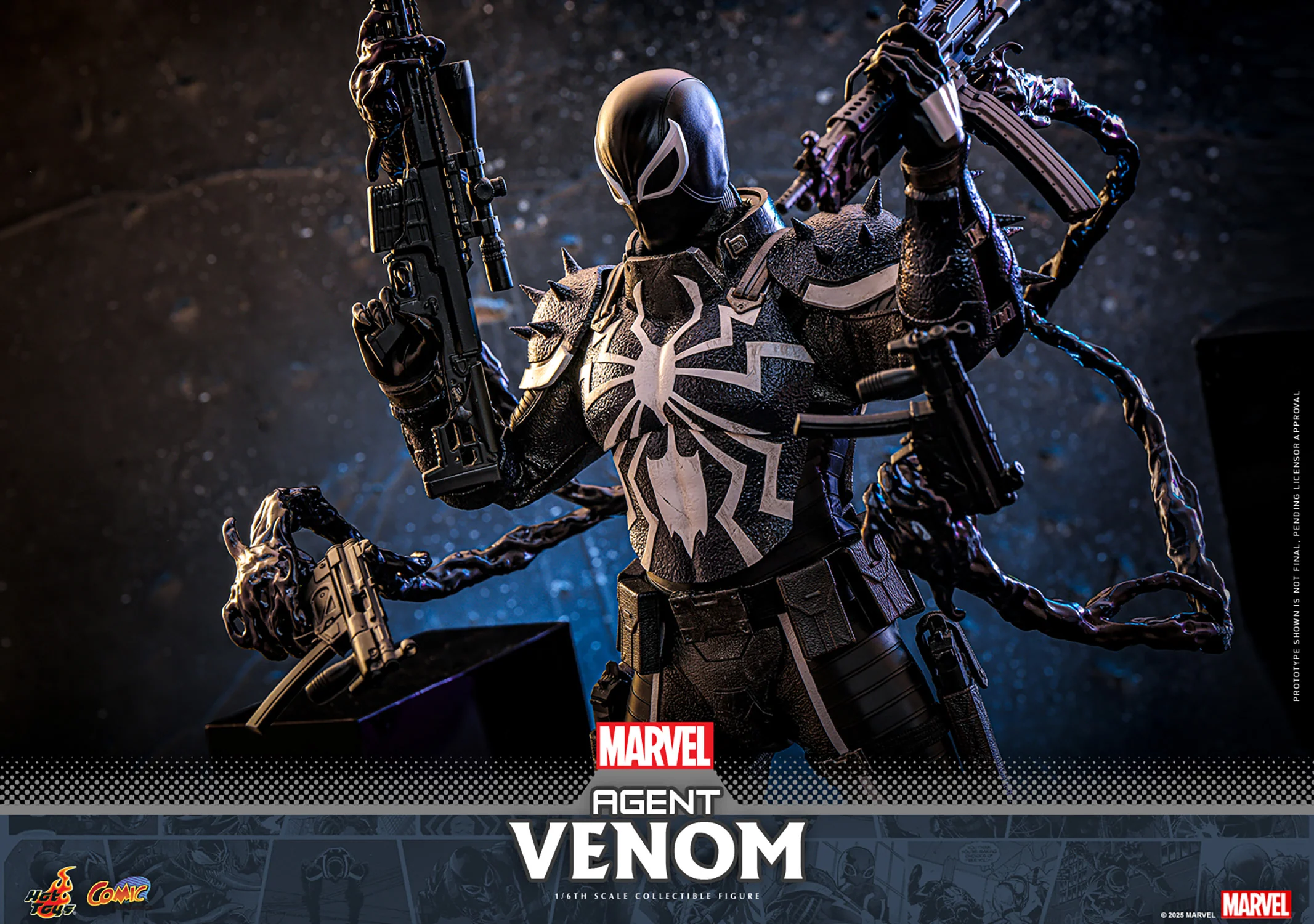 [PREORDER]  Agent Venom Sixth Scale Figure - Image 4