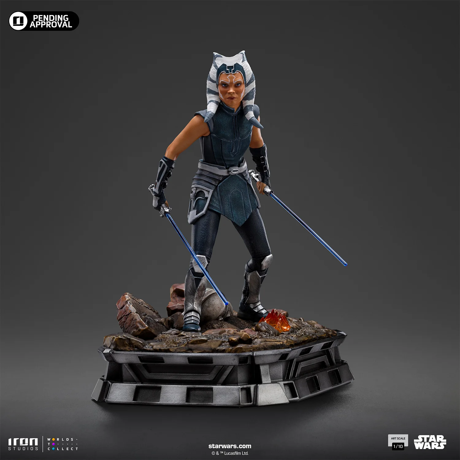 [PREORDER] Ahsoka (Padawan Version) 1:10 Scale Statue - Image 3