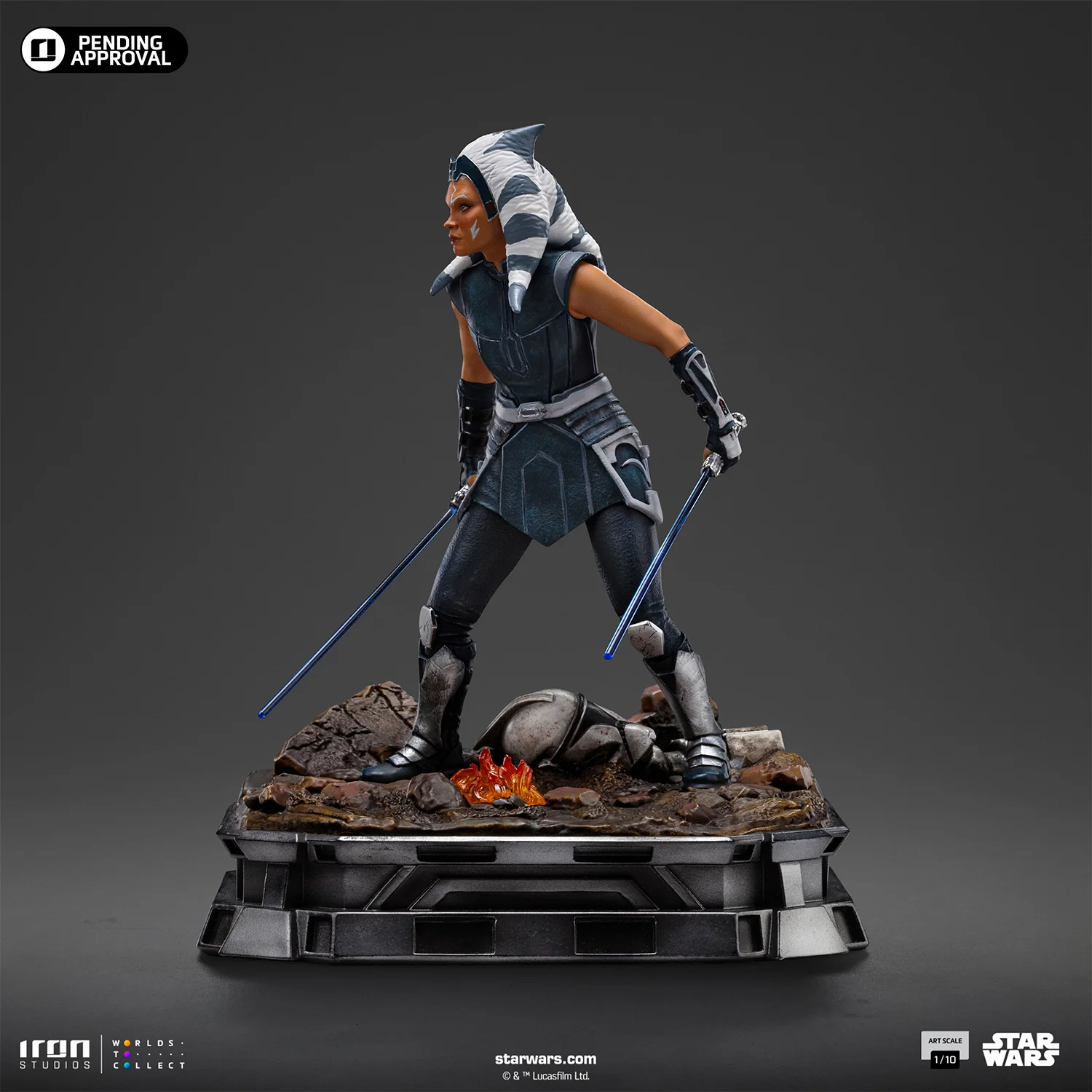 [PREORDER] Ahsoka (Padawan Version) 1:10 Scale Statue - Image 4
