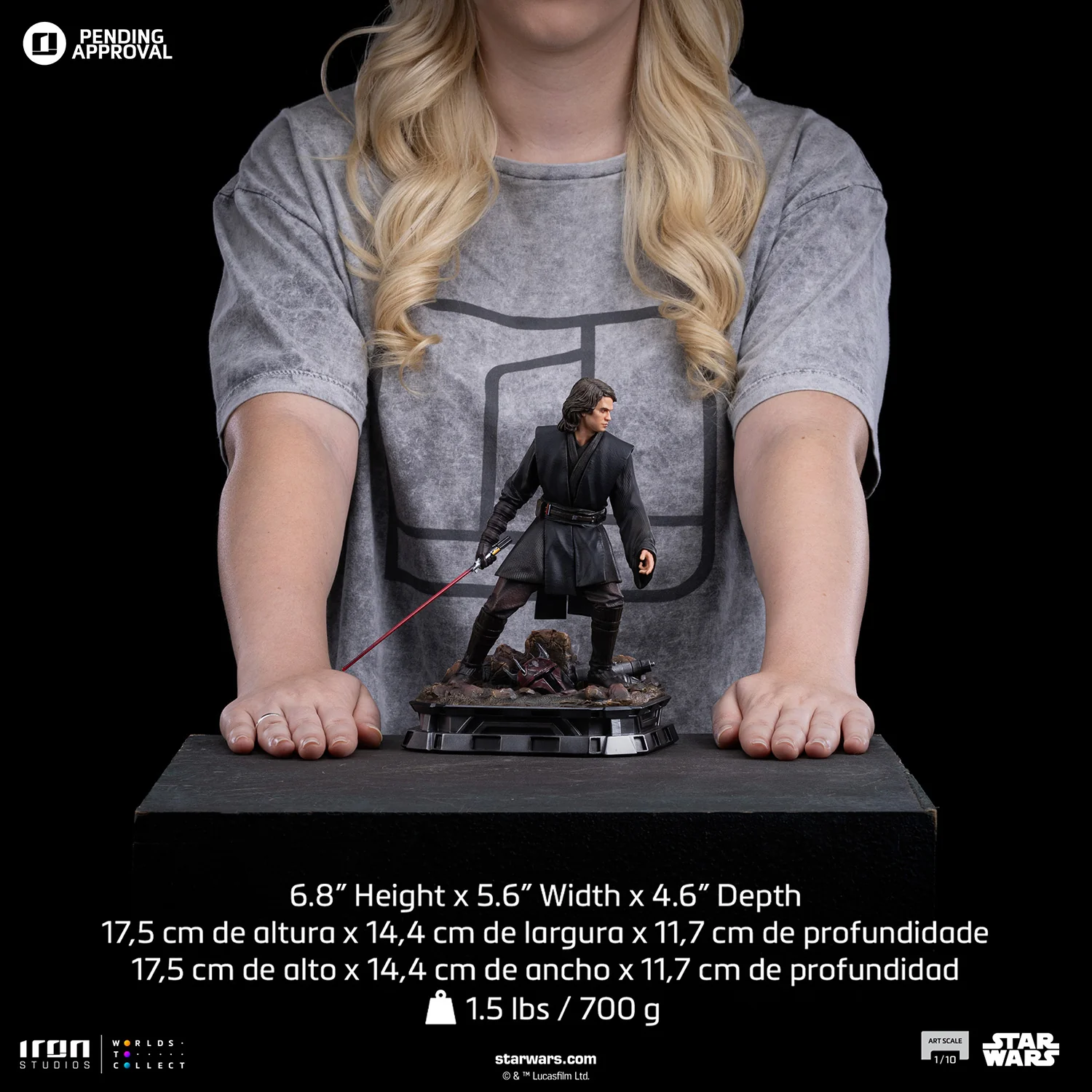 [PREORDER] Anakin Skywalker 1:10 Scale Statue - Image 12