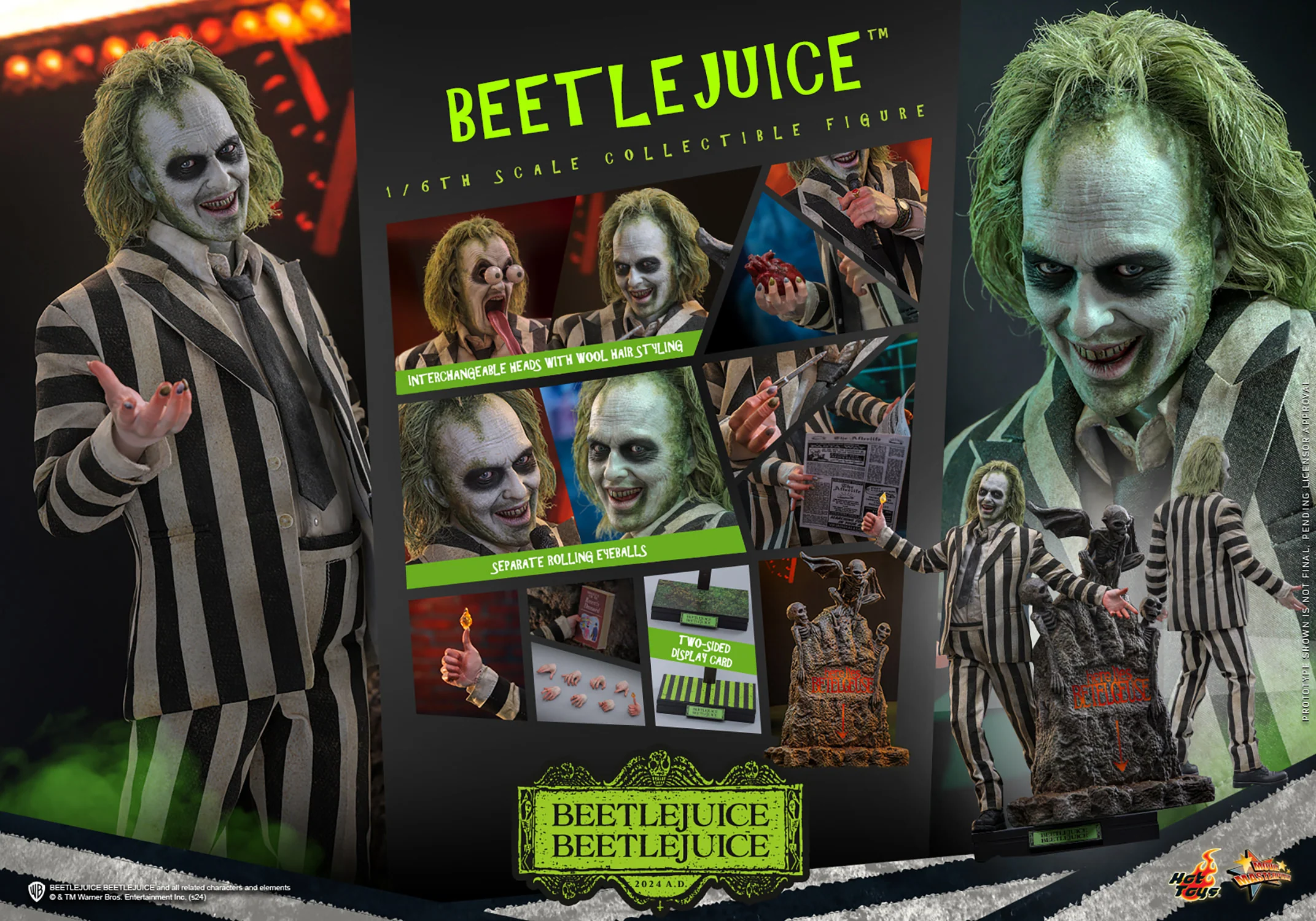[PREORDER] Beetlejuice Sixth Scale Figure - Image 20