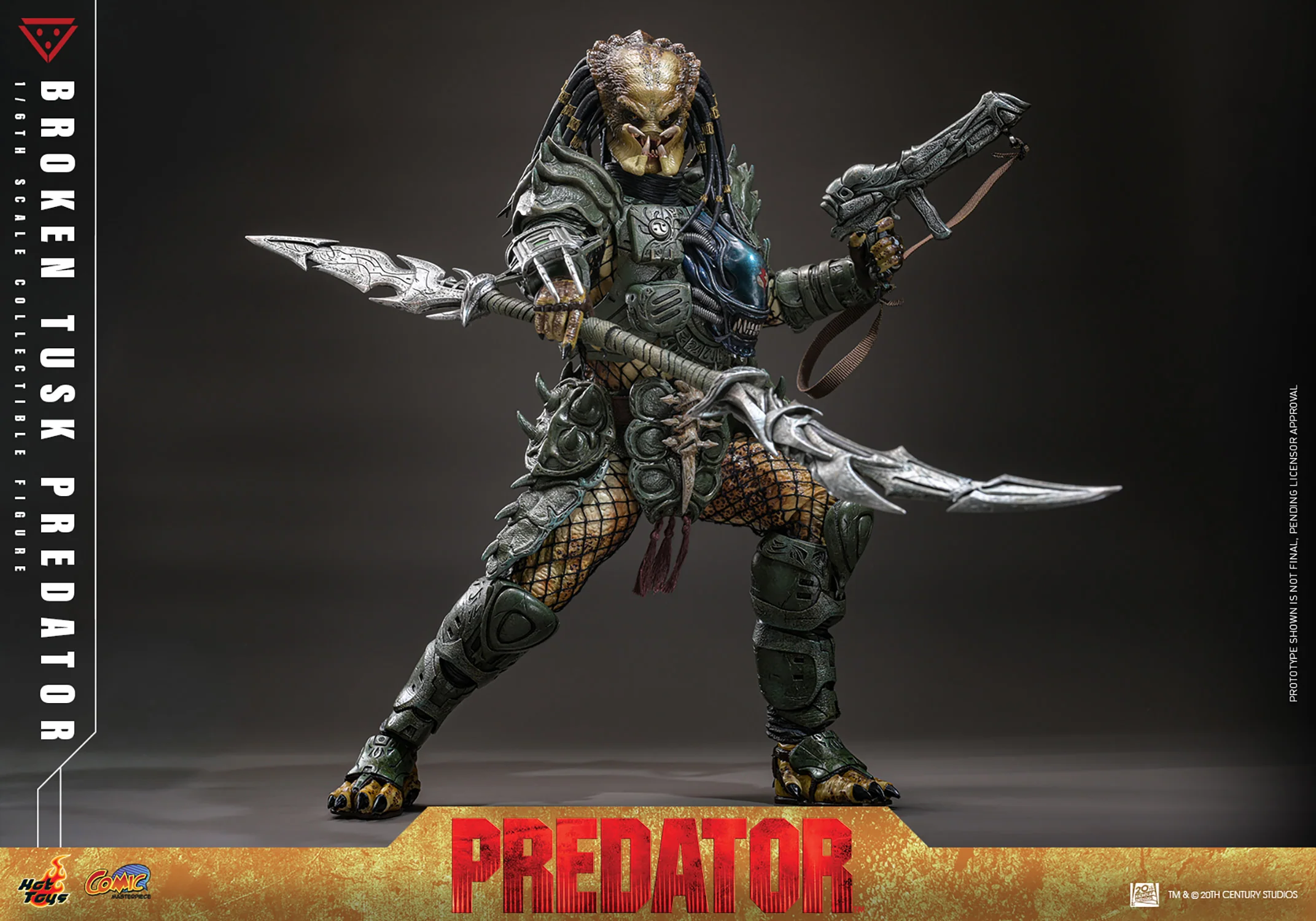 [PREORDER] Broken Tusk Predator | Sixth Scale Action Figure | Hot Toys - Image 8