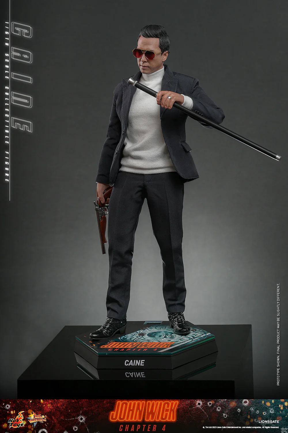 Caine Sixth Scale Premium Collectible Figure – John Wick: Chapter 4 (Hot Toys) | Heroes World - Image 13