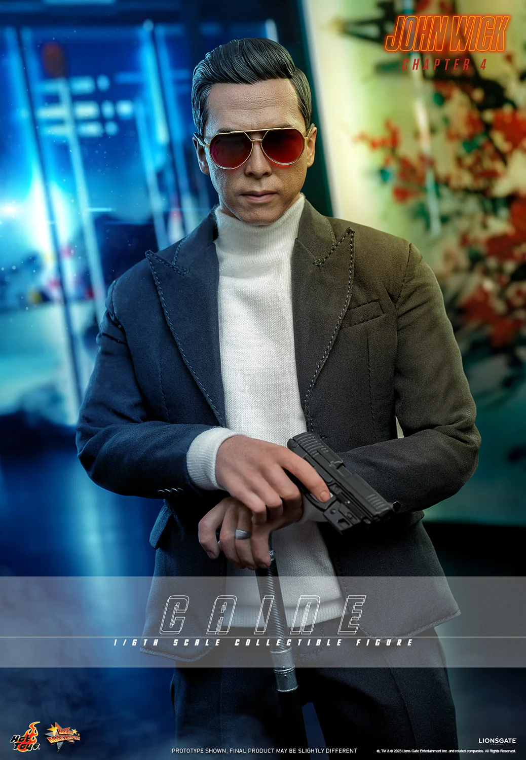 Caine Sixth Scale Premium Collectible Figure – John Wick: Chapter 4 (Hot Toys) | Heroes World - Image 3