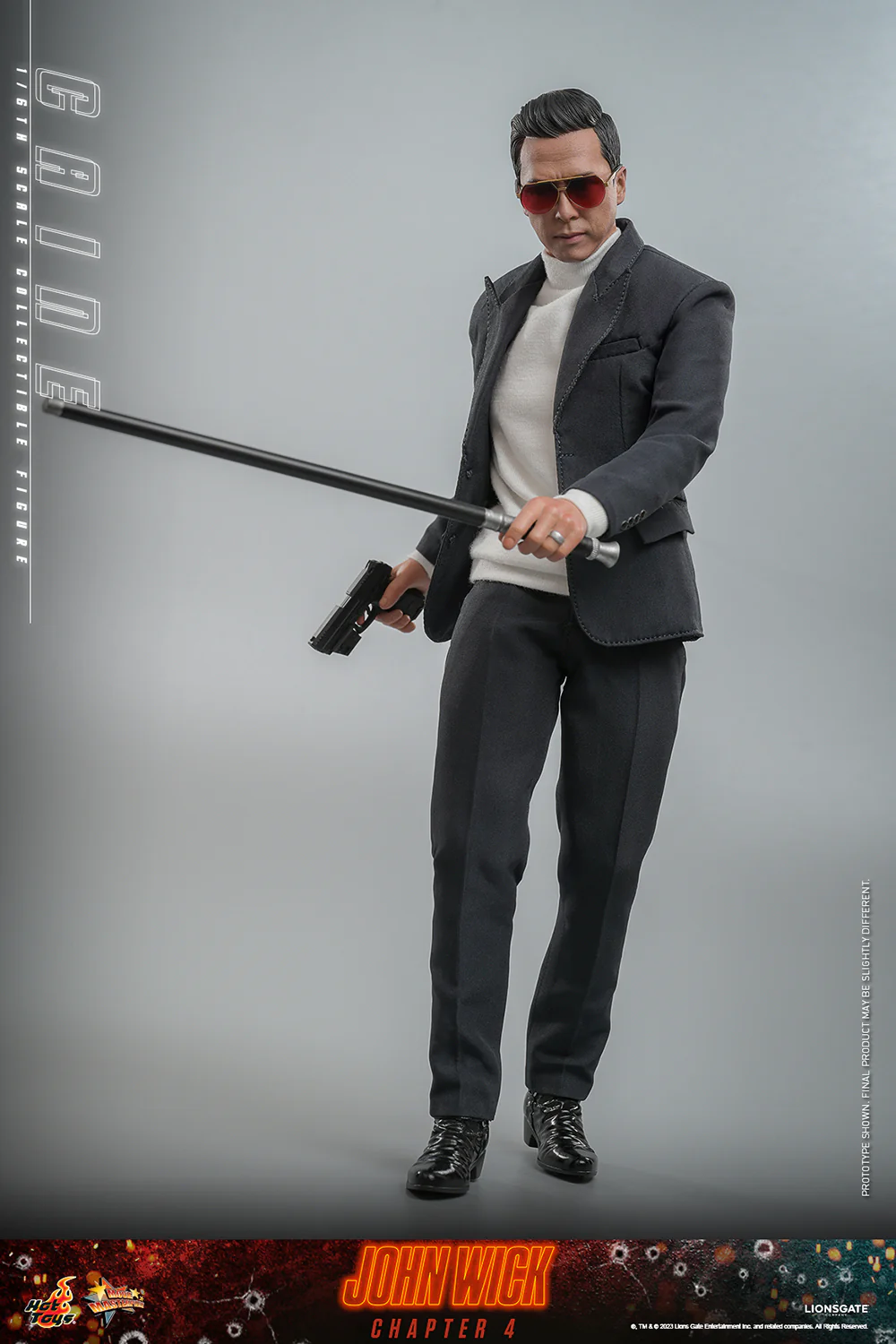 Caine Sixth Scale Premium Collectible Figure – John Wick: Chapter 4 (Hot Toys) | Heroes World - Image 5