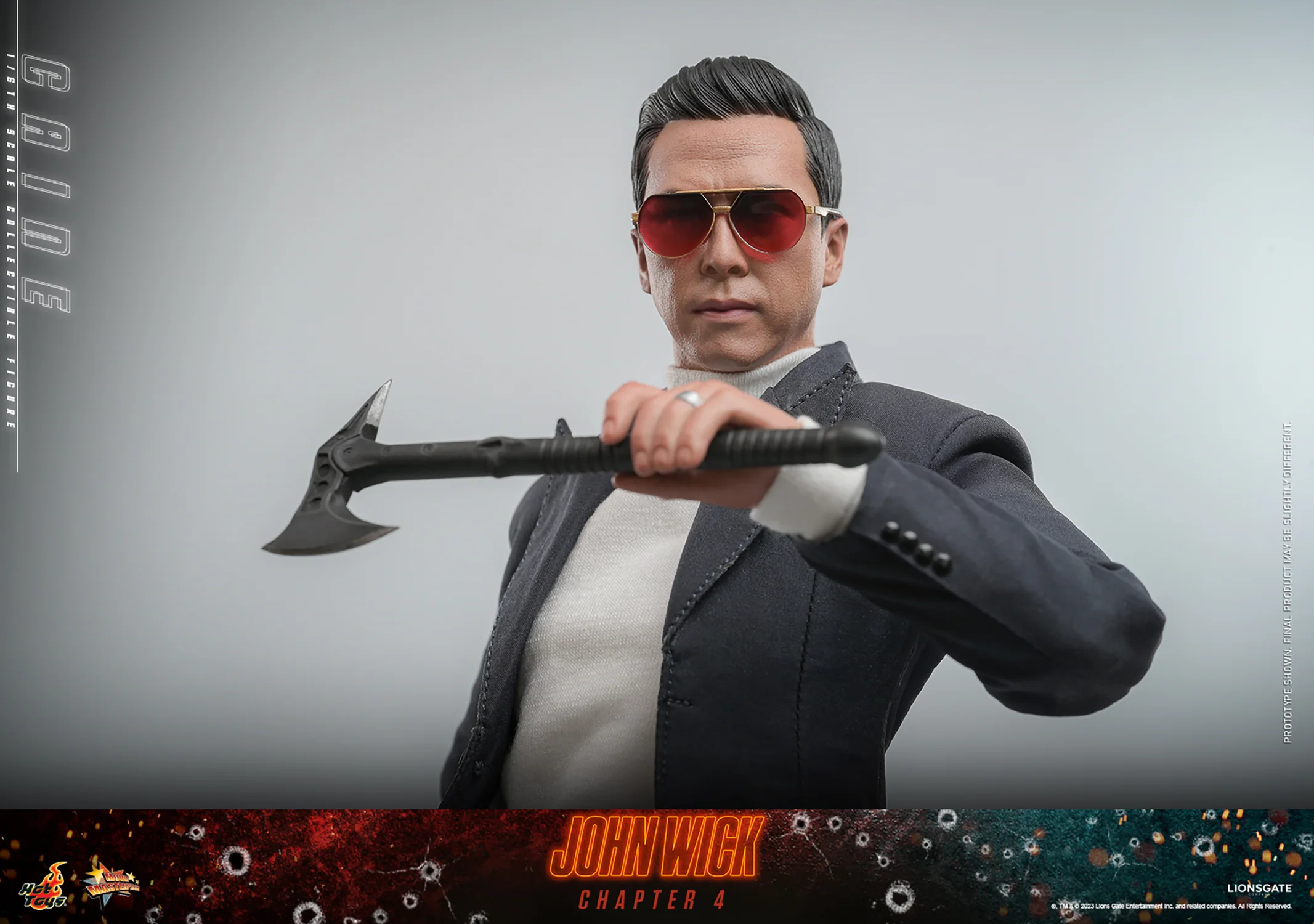 Caine Sixth Scale Premium Collectible Figure – John Wick: Chapter 4 (Hot Toys) | Heroes World - Image 8
