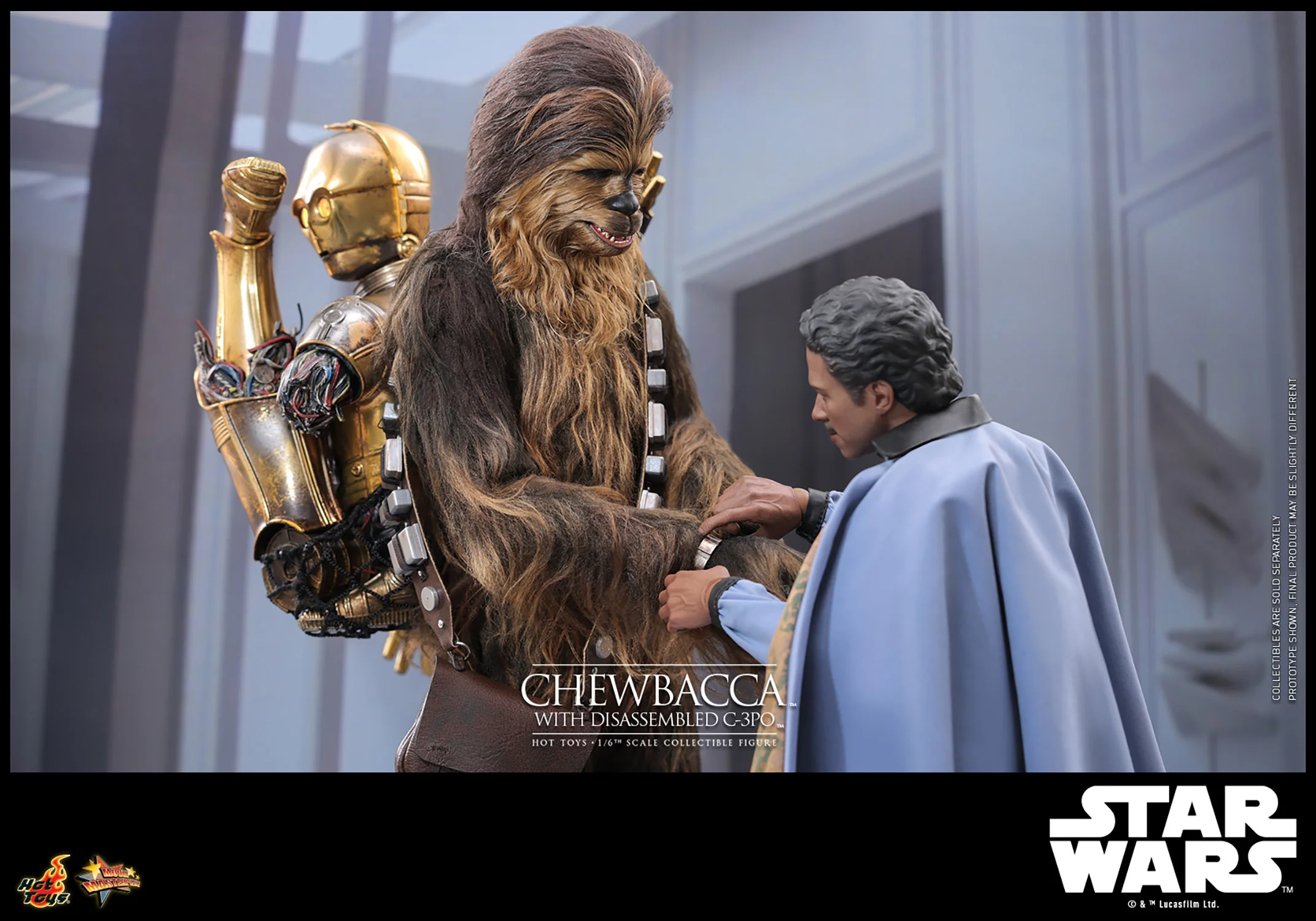 [PREORDER]  Chewbacca™ with Disassembled C-3PO™ Sixth Scale Figure - Image 17