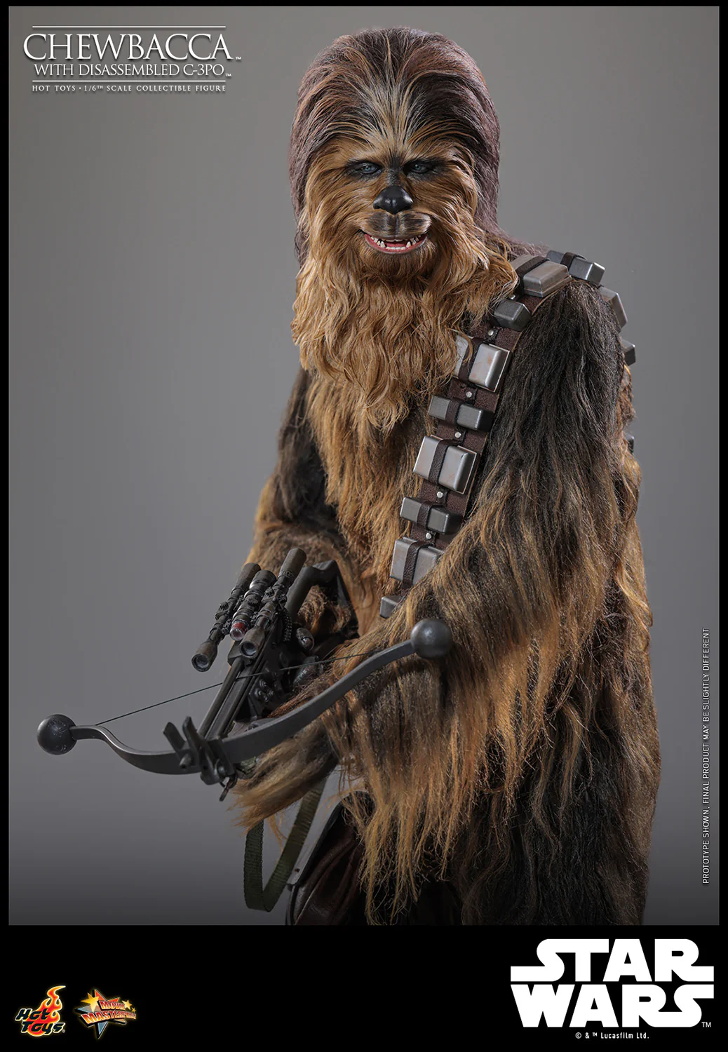 [PREORDER]  Chewbacca™ with Disassembled C-3PO™ Sixth Scale Figure - Image 7