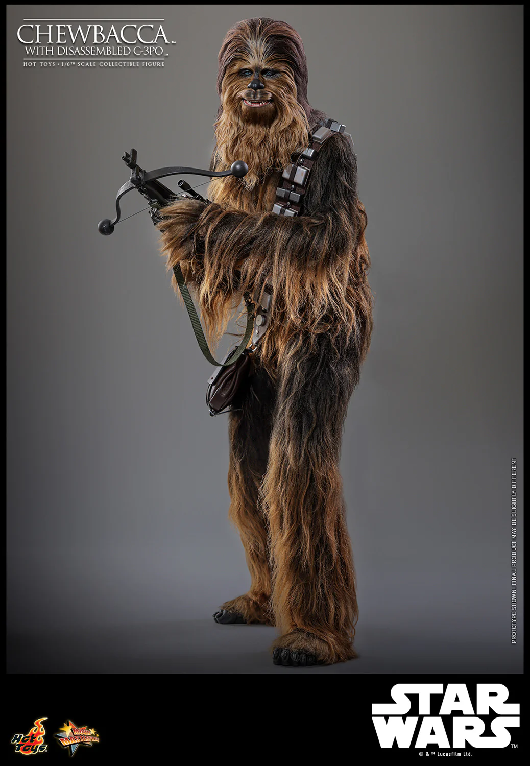 [PREORDER]  Chewbacca™ with Disassembled C-3PO™ Sixth Scale Figure - Image 8