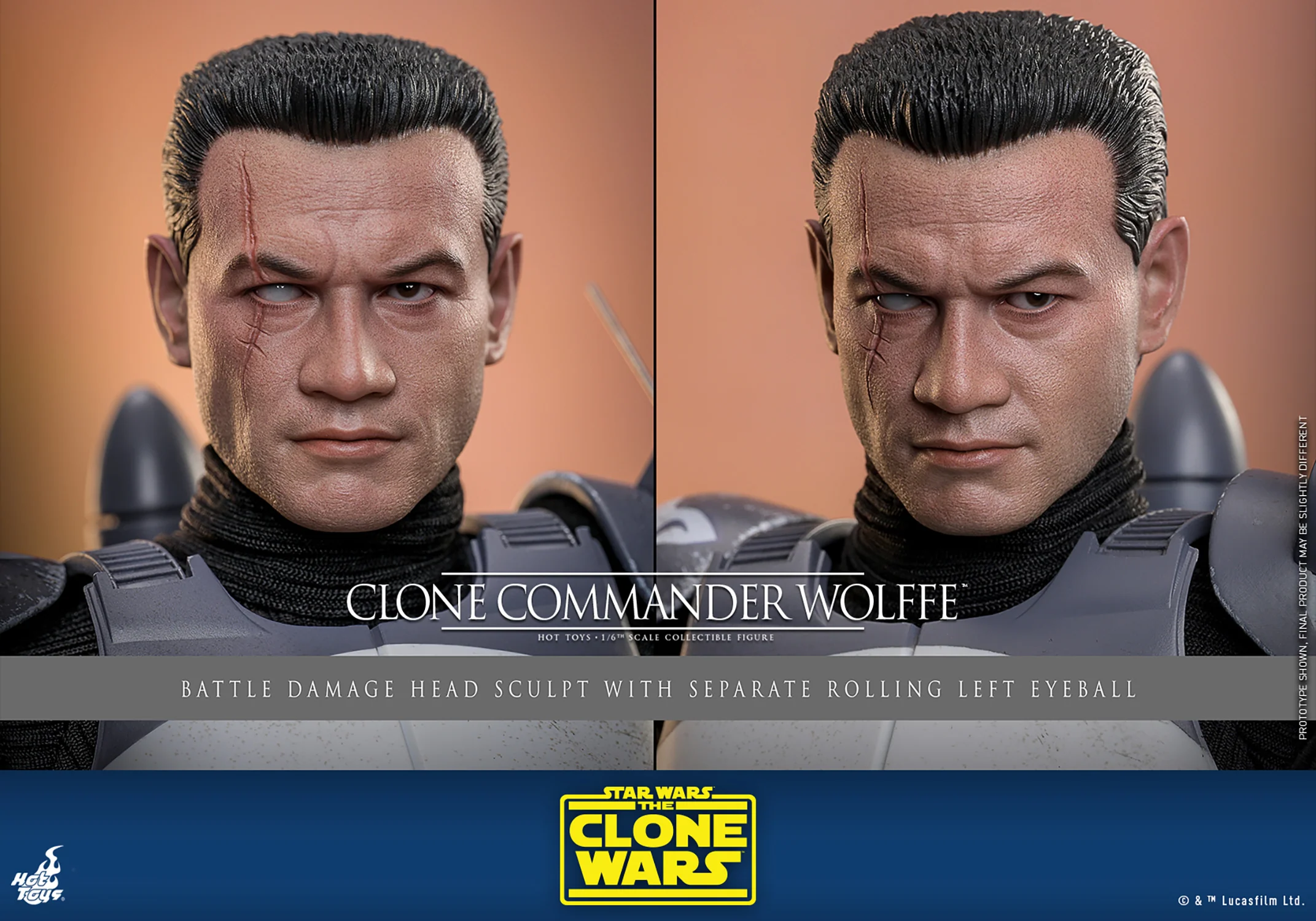 Clone Commander Wolffe™ | Sixth Scale Figure | Hot Toys - Image 18