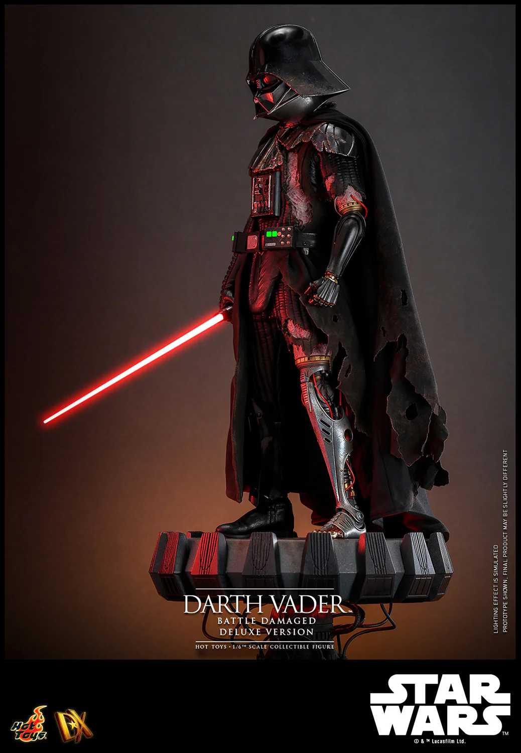 Darth Vader (Battle Damaged) Deluxe Version | Sixth Scale Figure | Hoy Toys - Image 16
