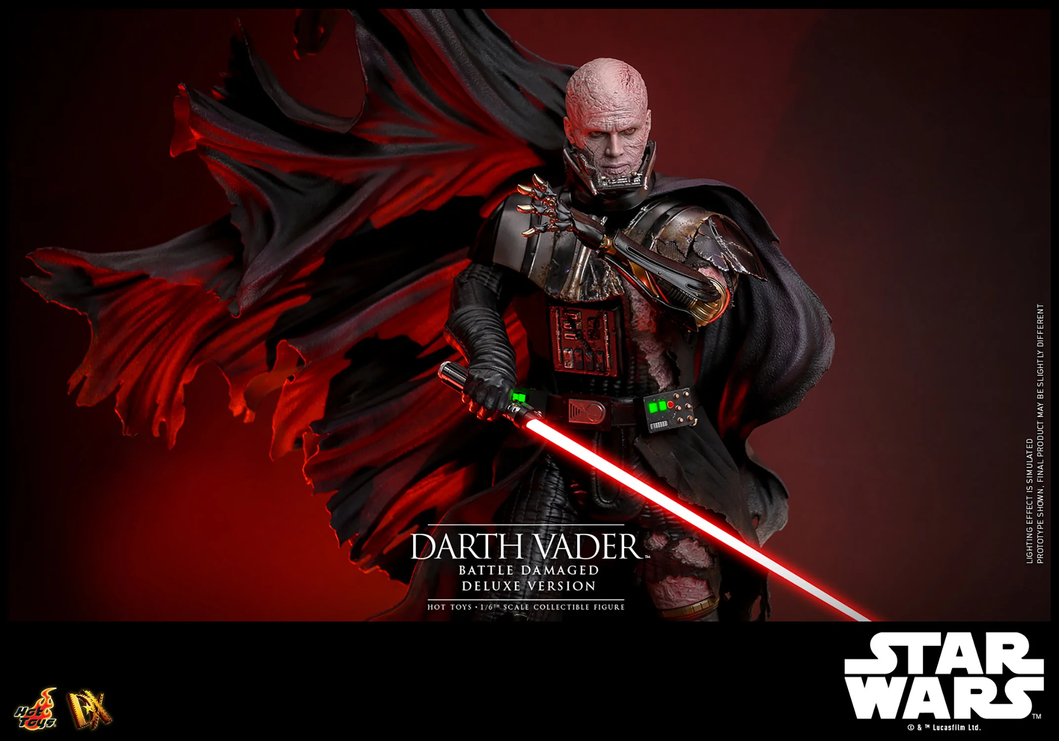 Darth Vader (Battle Damaged) Deluxe Version | Sixth Scale Figure | Hoy Toys - Image 18