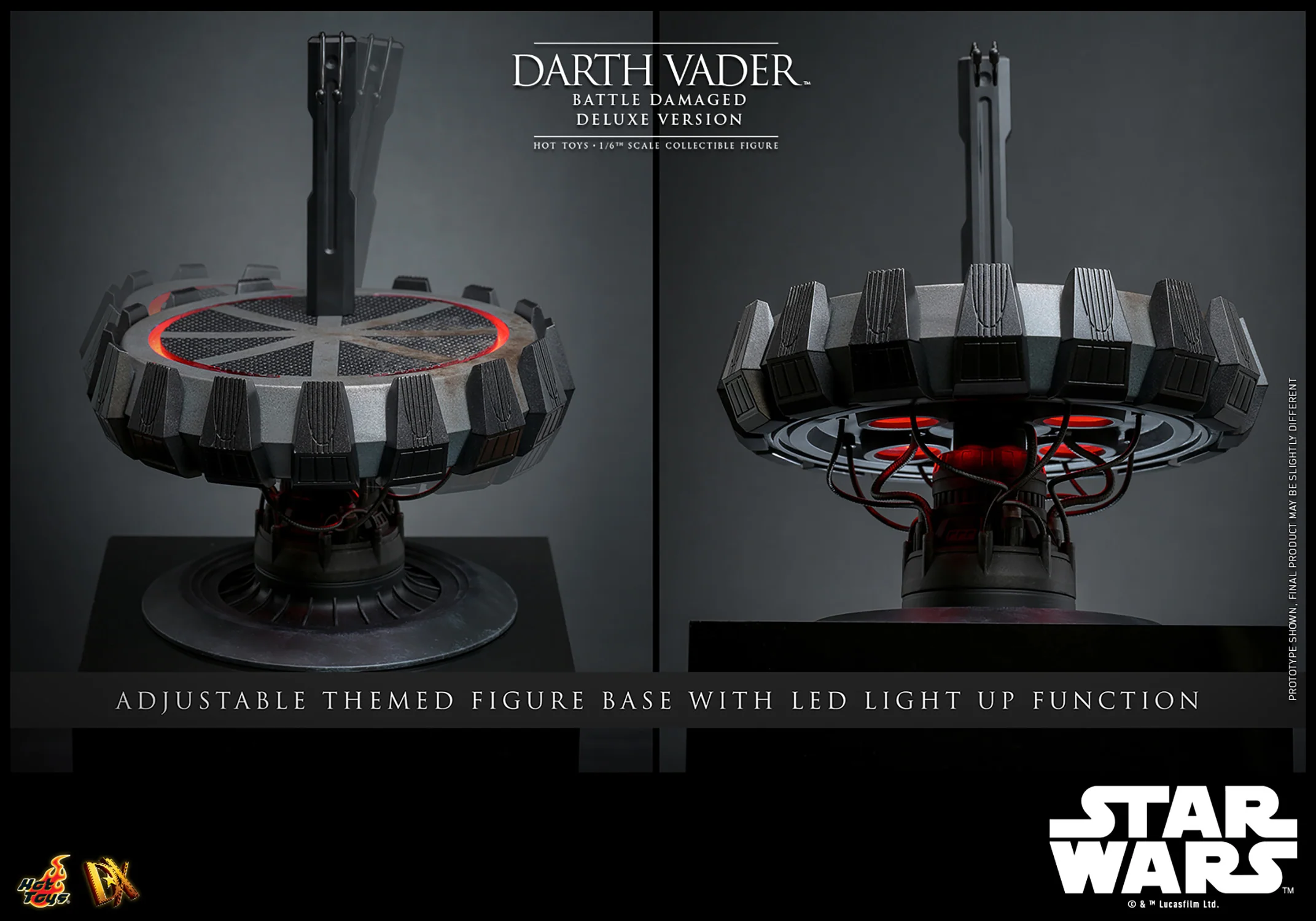 Darth Vader (Battle Damaged) Deluxe Version | Sixth Scale Figure | Hoy Toys - Image 22