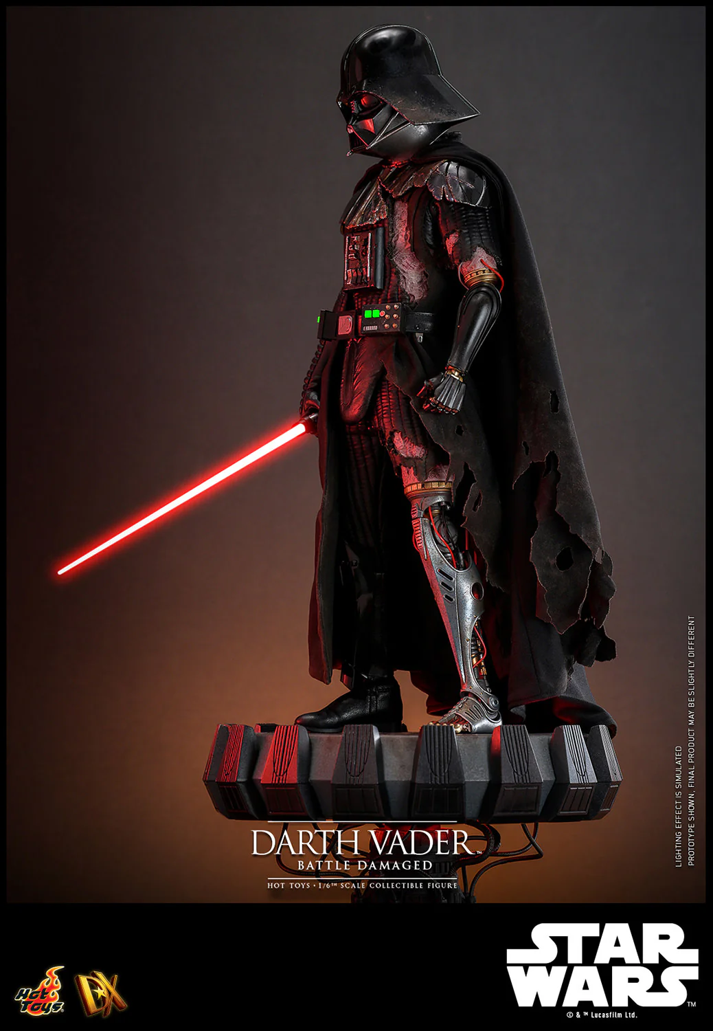 [PREORDER] Darth Vader™ (Battle Damaged) Sixth Scale Figure - Image 10