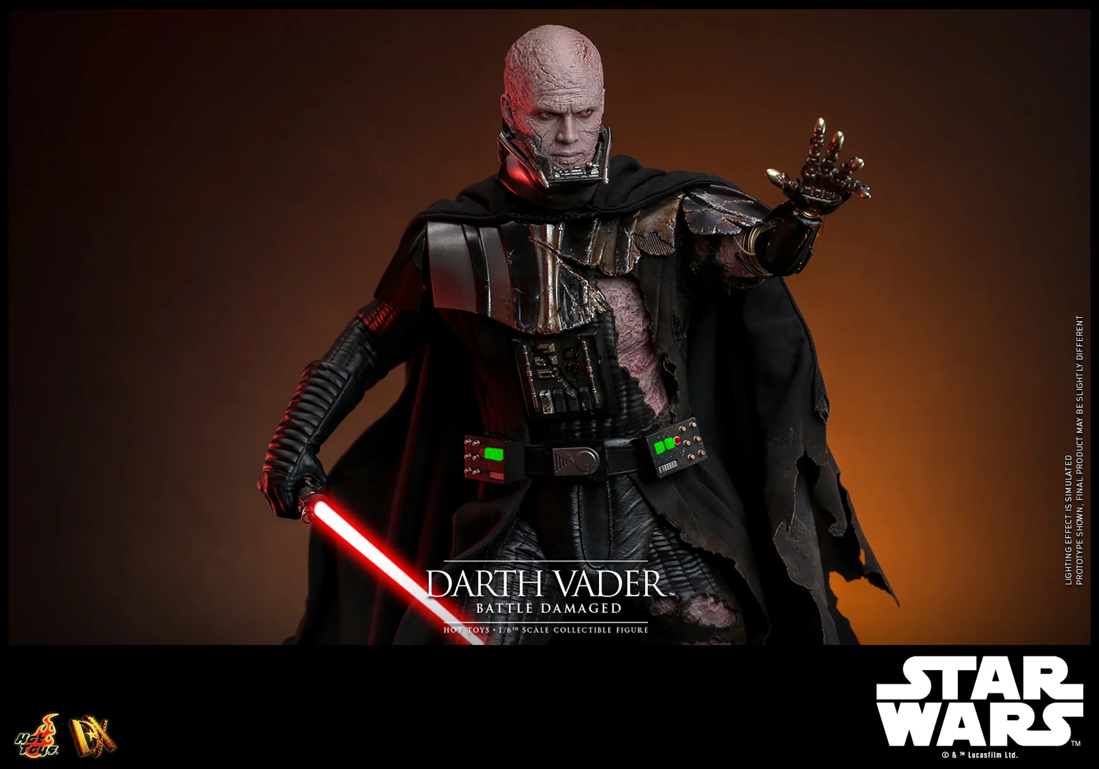 [PREORDER] Darth Vader™ (Battle Damaged) Sixth Scale Figure - Image 13
