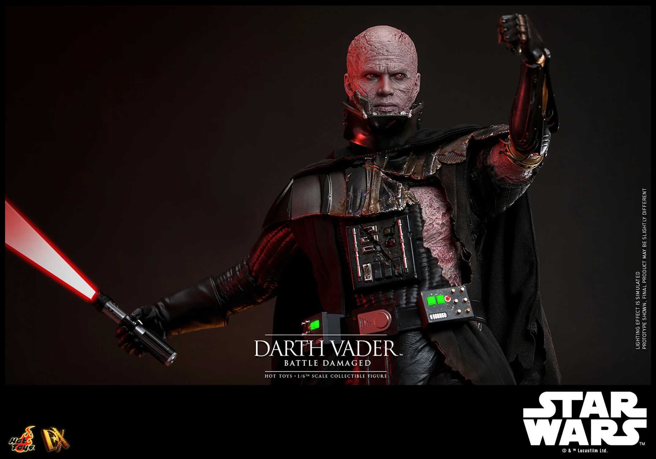 [PREORDER] Darth Vader™ (Battle Damaged) Sixth Scale Figure - Image 14