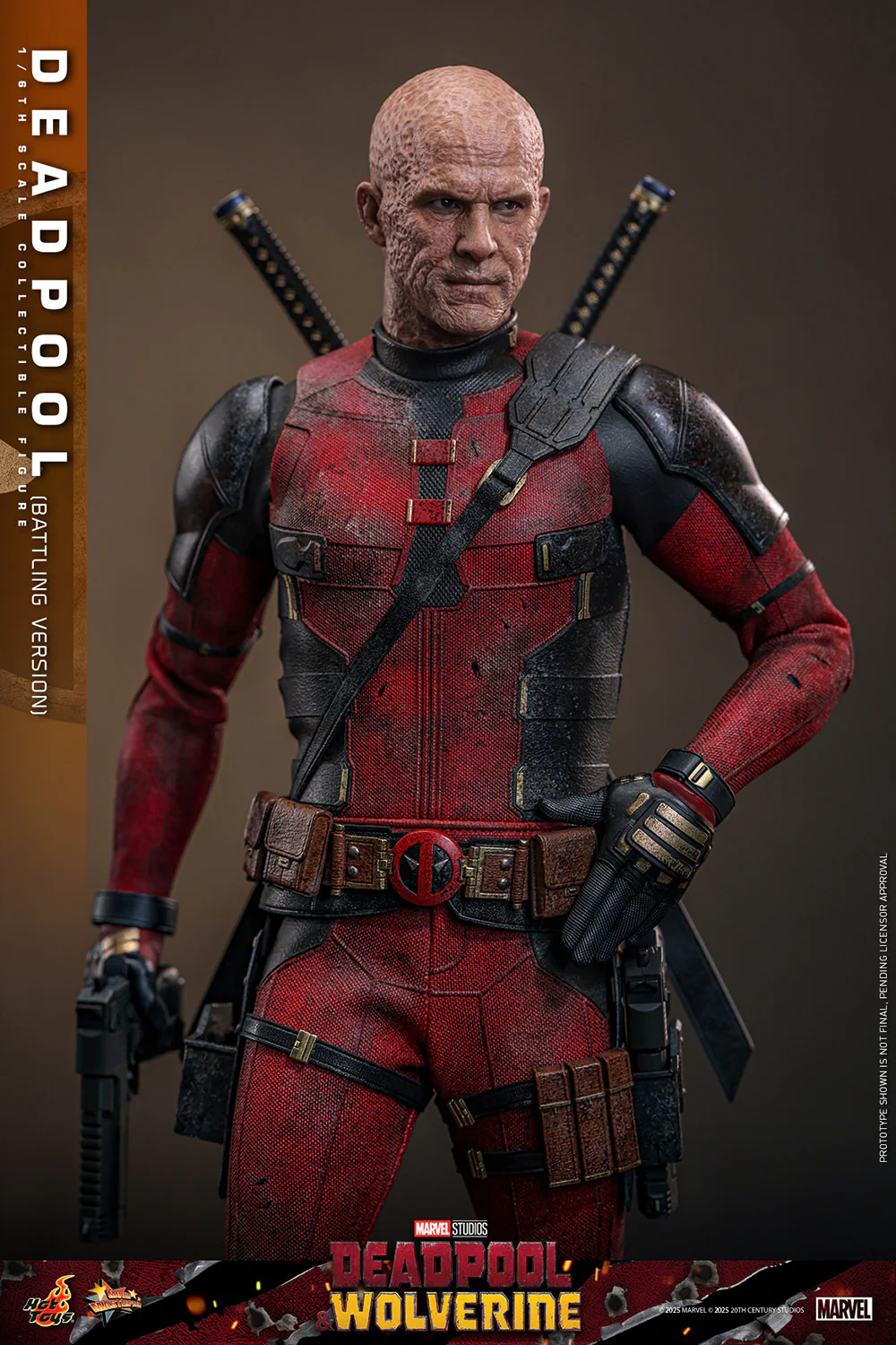 [PREORDER] Deadpool (Battling Version) Sixth Scale Figure - Image 11