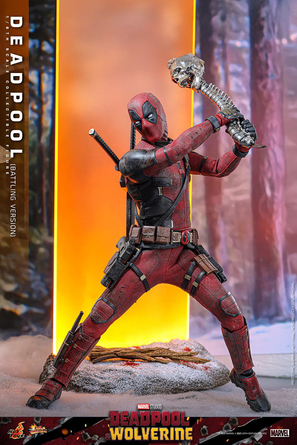 [PREORDER] Deadpool (Battling Version) Sixth Scale Figure - Image 18