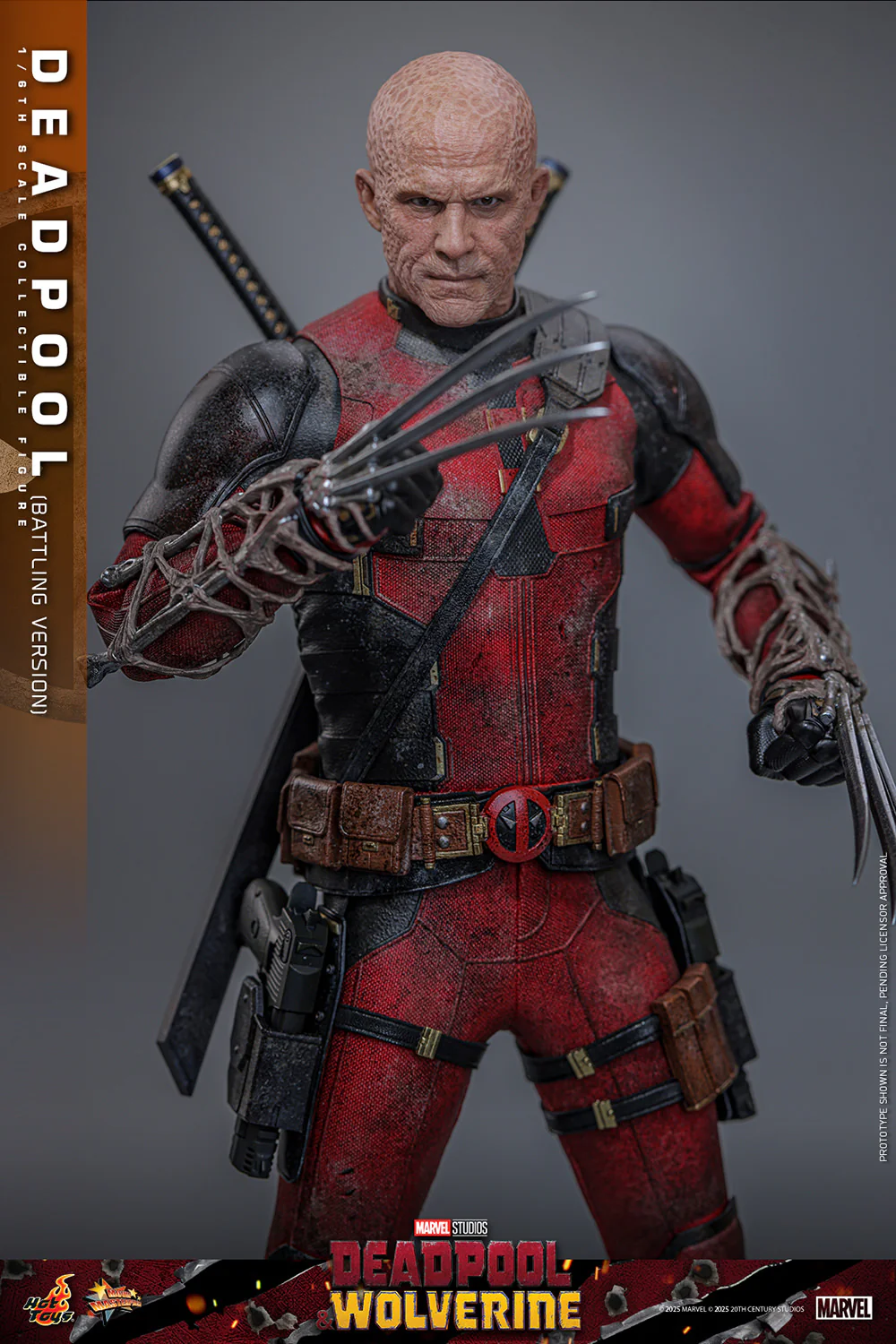 [PREORDER] Deadpool (Battling Version) Sixth Scale Figure - Image 2