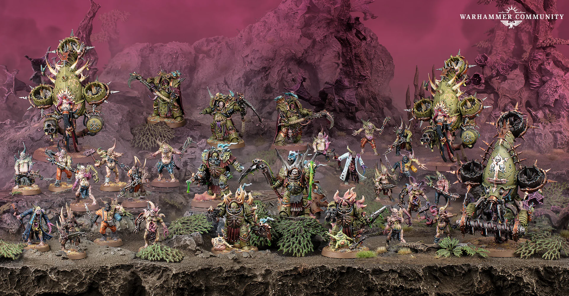 Death Guard Vile Vectorium Battleforce | Warhammer 40k | Games Workshop