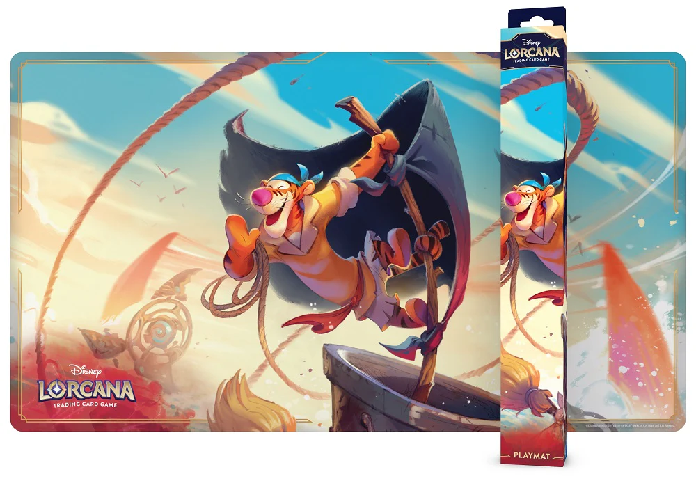 DISNEY LORCANA PLAYMAT SET 7 TIGGER