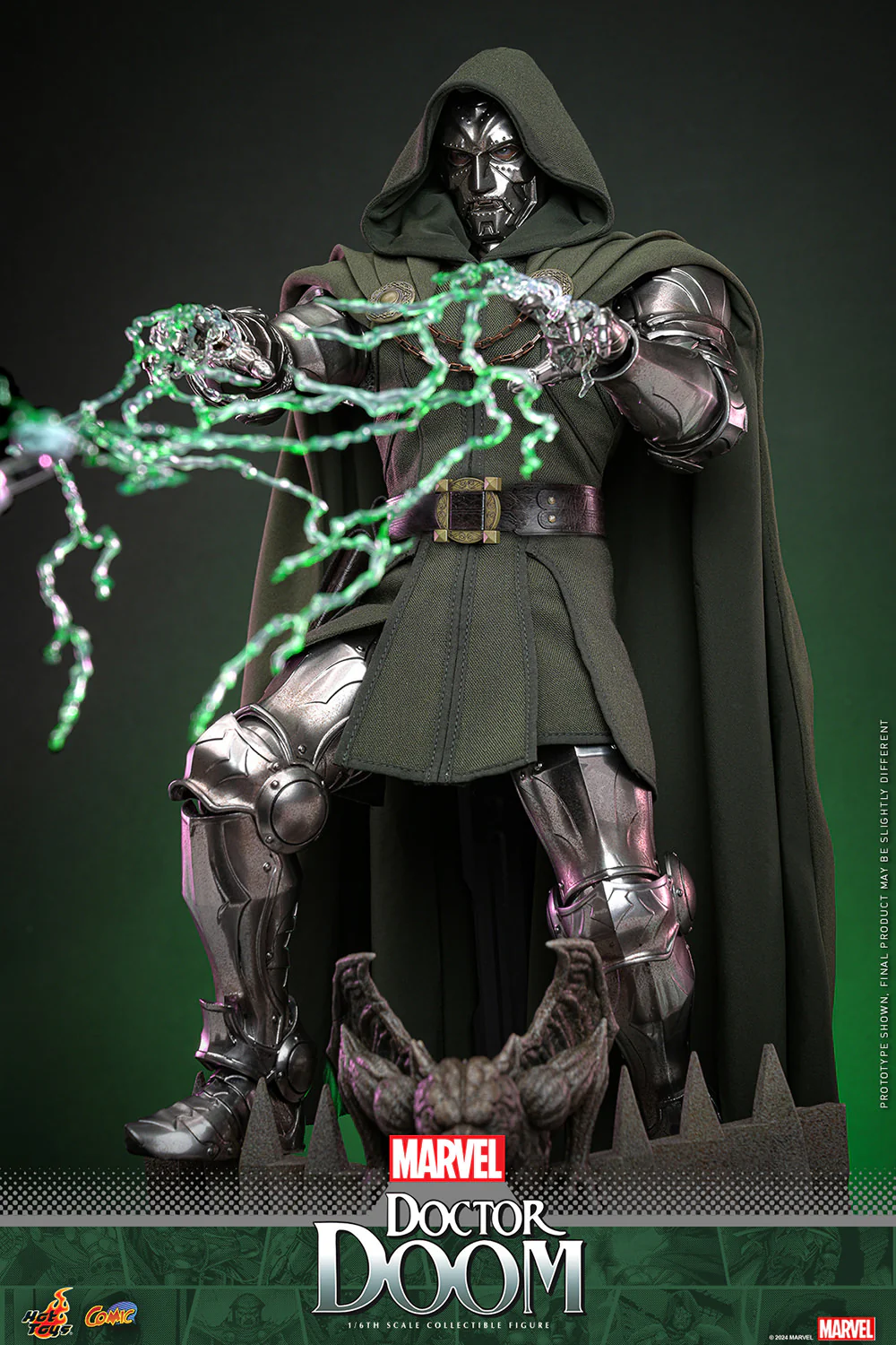 Doctor Doom Sixth Scale Collectible Figure – Marvel Comics (Hot Toys) | Heroes World - Image 12