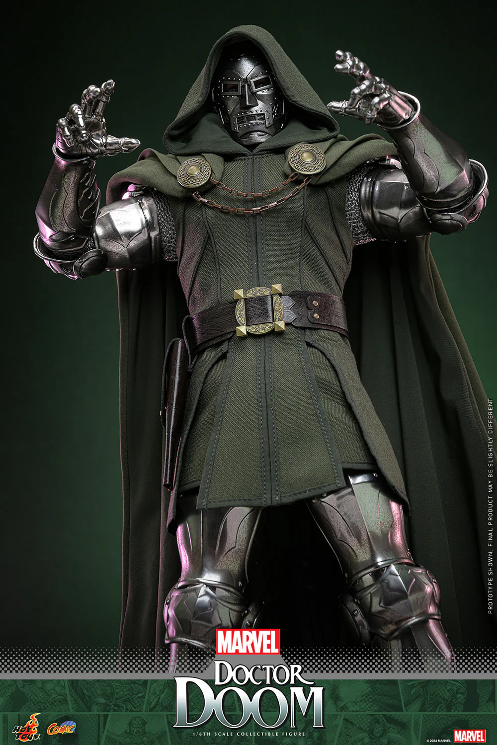 Doctor Doom Sixth Scale Collectible Figure – Marvel Comics (Hot Toys) | Heroes World - Image 13