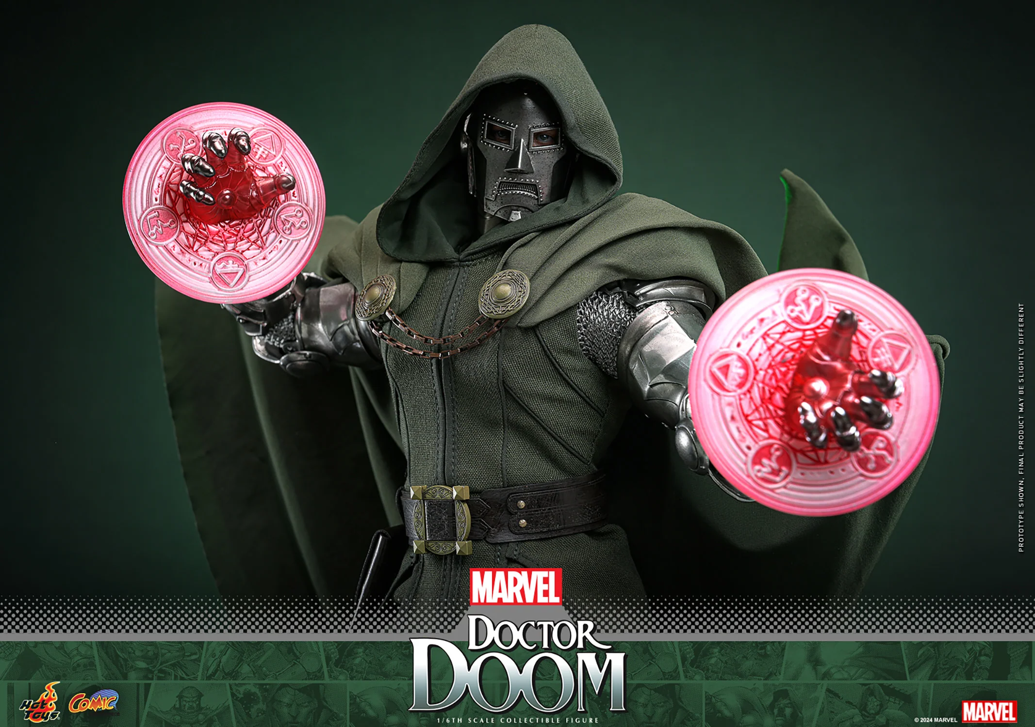 Doctor Doom Sixth Scale Collectible Figure – Marvel Comics (Hot Toys) | Heroes World - Image 16