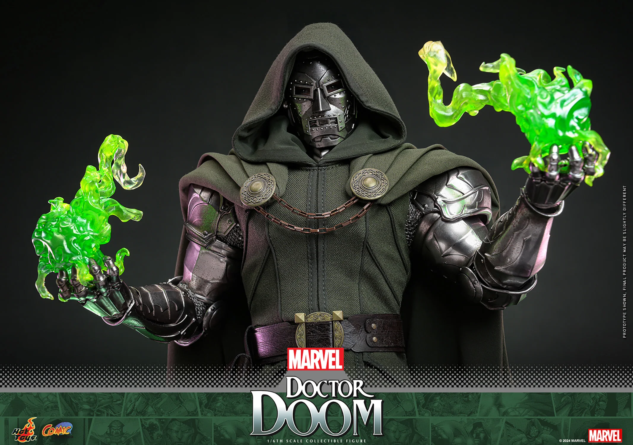 Doctor Doom Sixth Scale Collectible Figure – Marvel Comics (Hot Toys) | Heroes World - Image 17