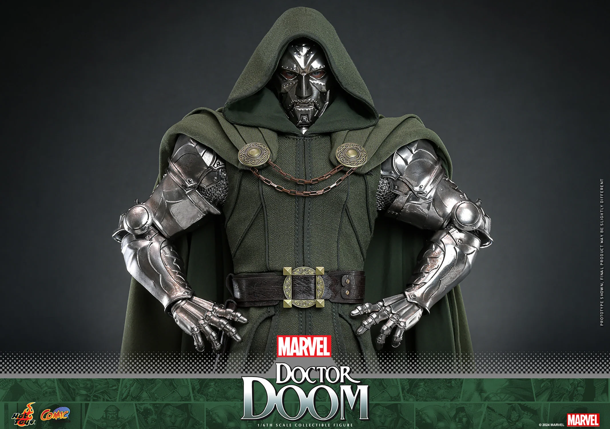 Doctor Doom Sixth Scale Collectible Figure – Marvel Comics (Hot Toys) | Heroes World - Image 19