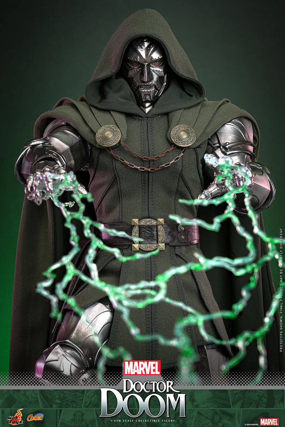 Doctor Doom Sixth Scale Collectible Figure – Marvel Comics (Hot Toys) | Heroes World - Image 2