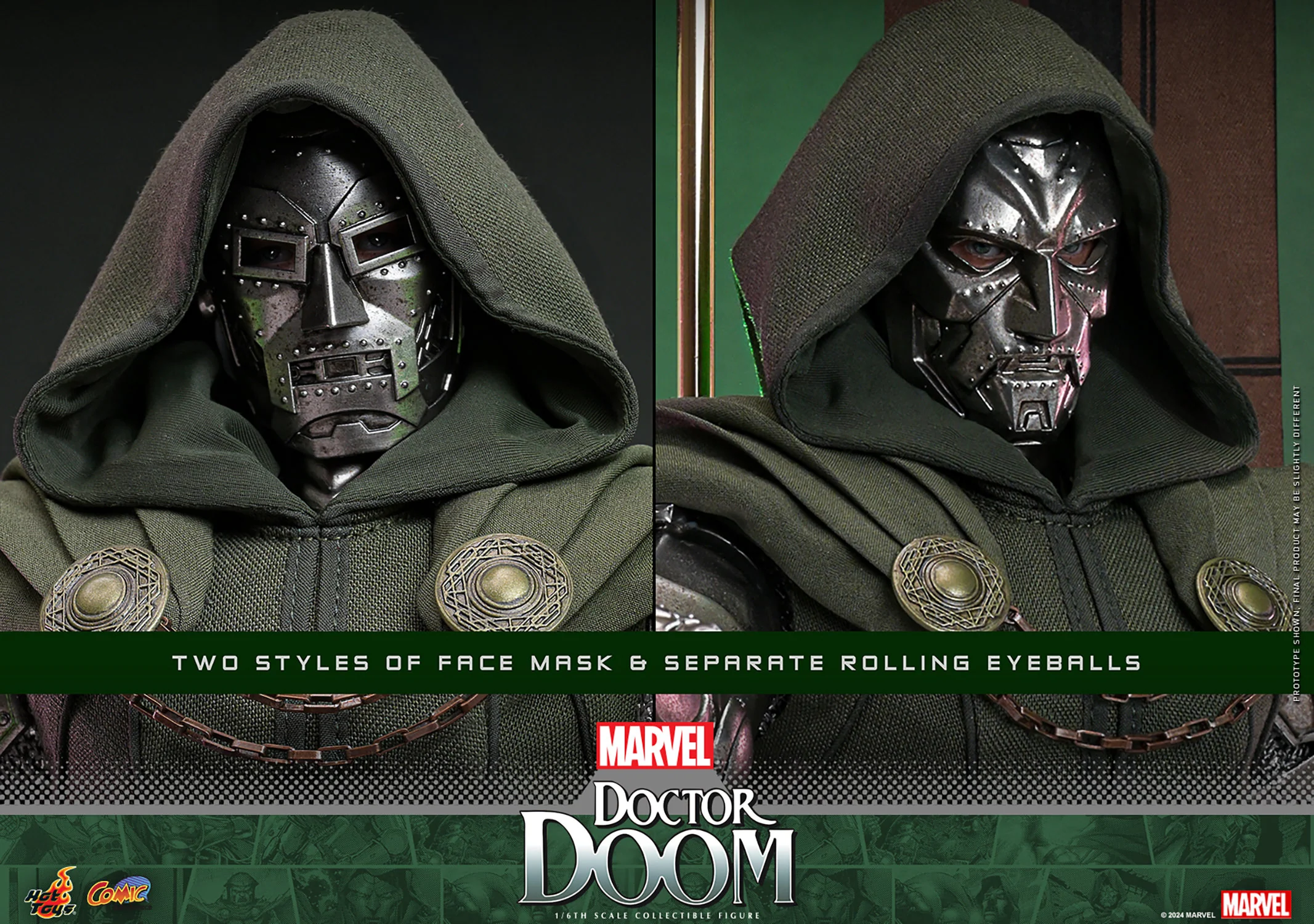 Doctor Doom Sixth Scale Collectible Figure – Marvel Comics (Hot Toys) | Heroes World - Image 20