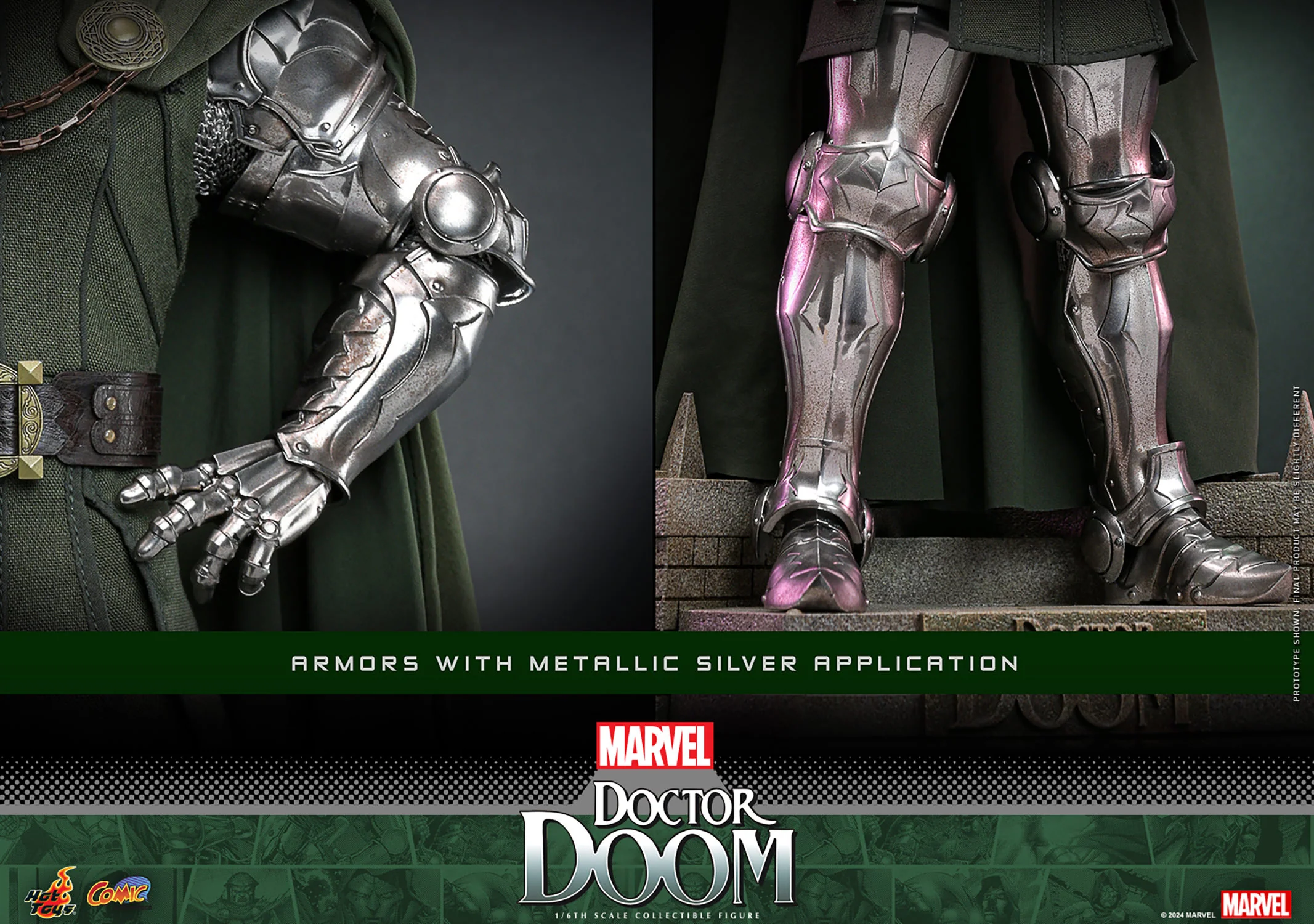 Doctor Doom Sixth Scale Collectible Figure – Marvel Comics (Hot Toys) | Heroes World - Image 21