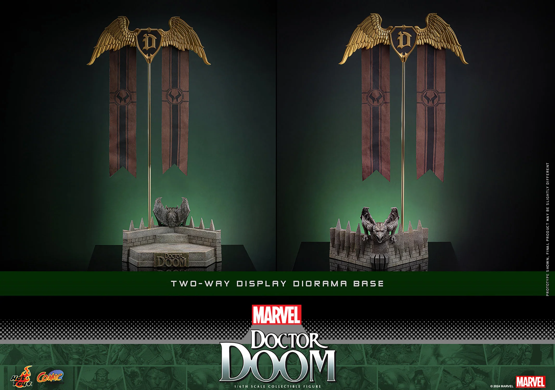 Doctor Doom Sixth Scale Collectible Figure – Marvel Comics (Hot Toys) | Heroes World - Image 22