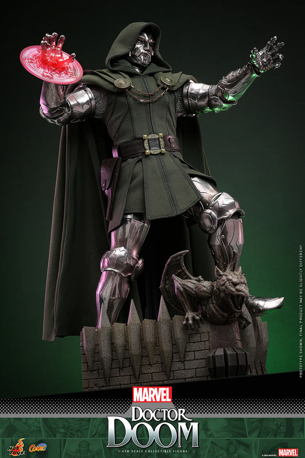 Doctor Doom Sixth Scale Collectible Figure – Marvel Comics (Hot Toys) | Heroes World - Image 3