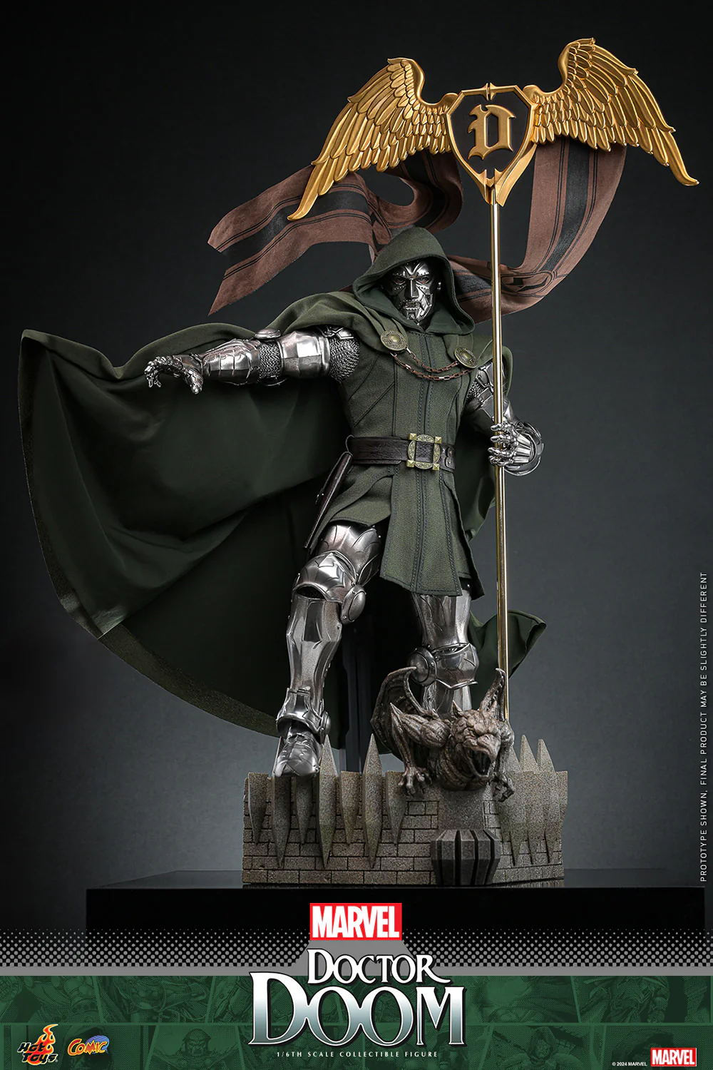 Doctor Doom Sixth Scale Collectible Figure – Marvel Comics (Hot Toys) | Heroes World - Image 4