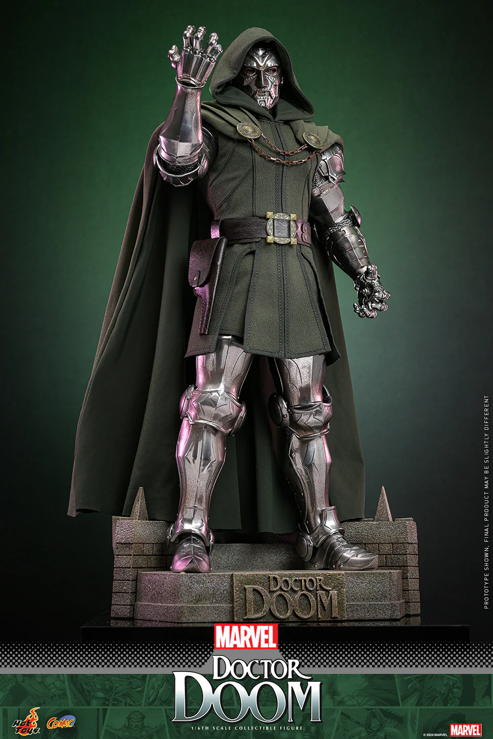 Doctor Doom Sixth Scale Collectible Figure – Marvel Comics (Hot Toys) | Heroes World - Image 7