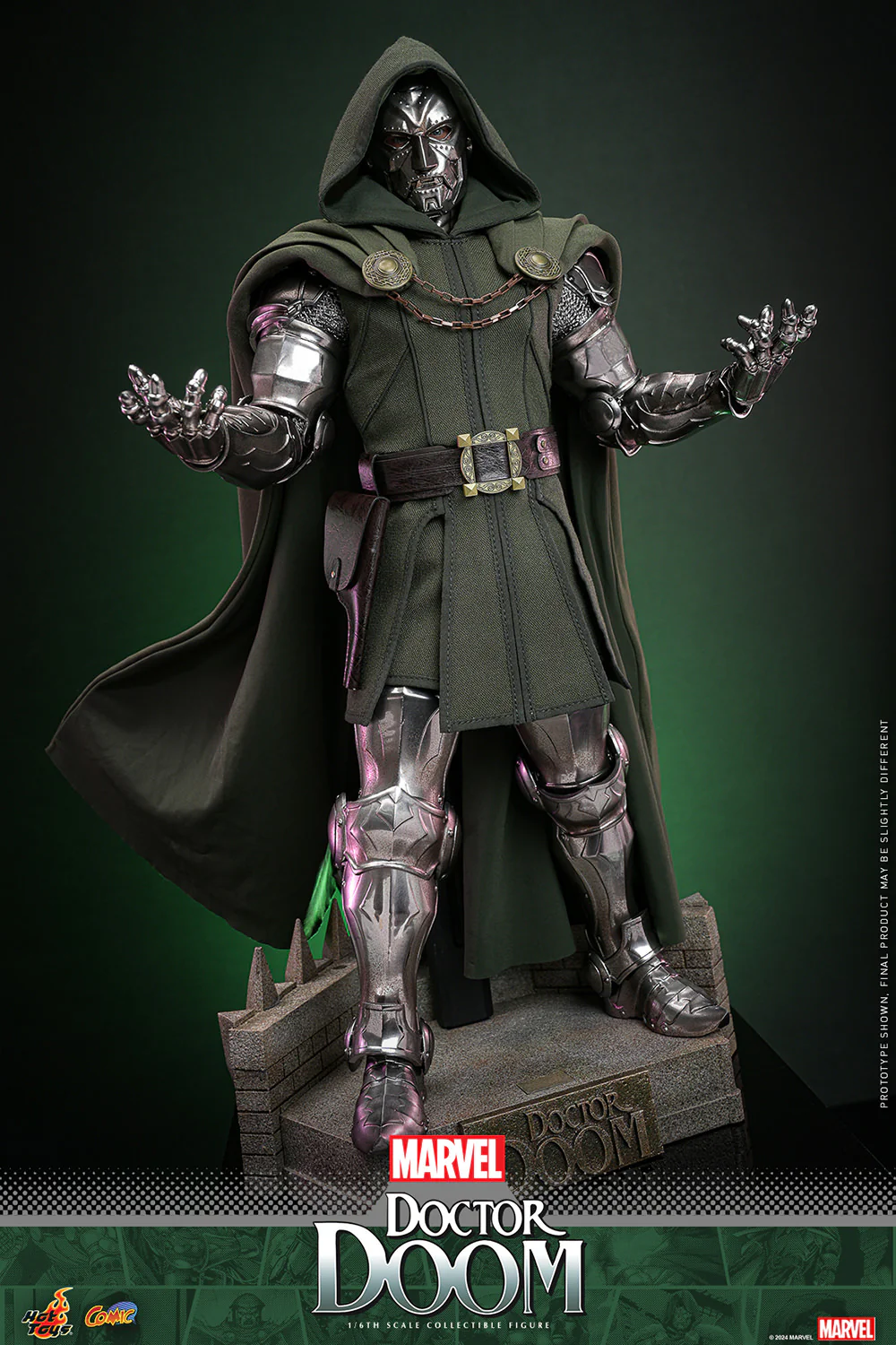 Doctor Doom Sixth Scale Collectible Figure – Marvel Comics (Hot Toys) | Heroes World - Image 8